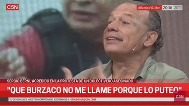 Sergio Berni: «Que Burzaco no me llame porque se va a comer flor de puteada»