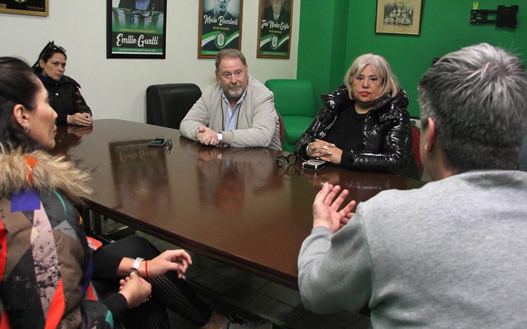 Polke se reunió con autoridades del Boxing Club para seguir profundizando en las necesidades del deporte santacruceño