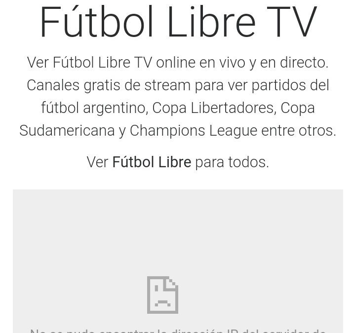 La Justicia ordenó bloquear los sitios de Fútbol Libre y detuvo al creador de Megadeportes