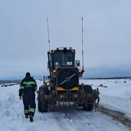 Vialidad Provincial realizó la apertura del camino hacia las Estancias La Mayona y Las Perdices