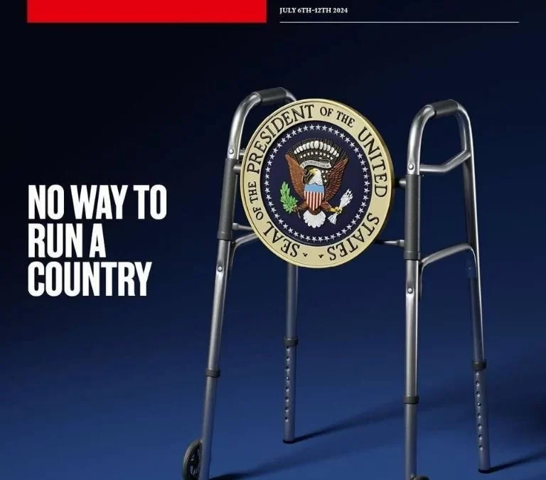 Durísima y contundente tapa de The Economist contra Joe Biden