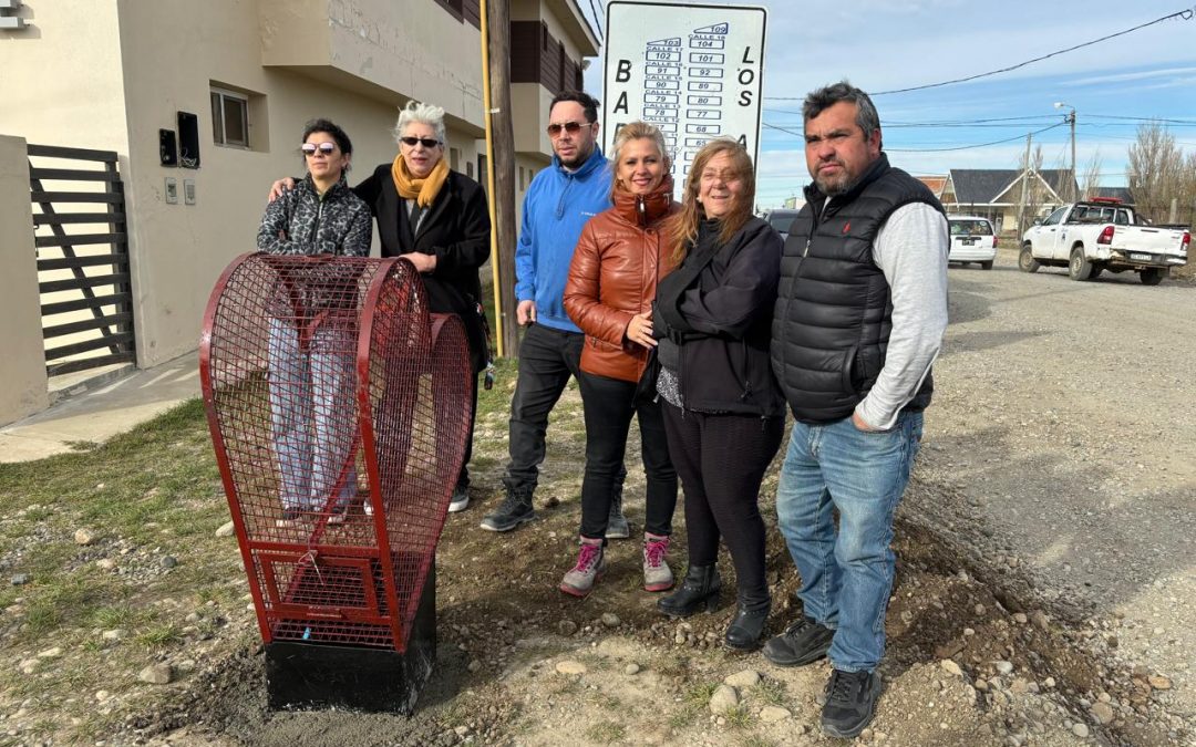 Avanzan los trabajos en el barrio Los Álamos