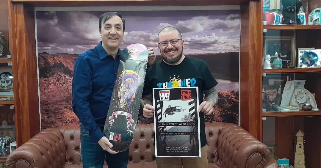 Llega a Río Gallegos Giani de Gennaro, la leyenda del Skateboarding