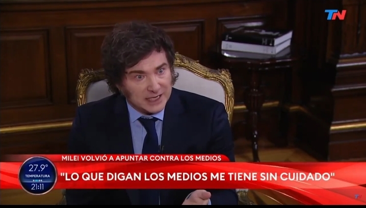 Contundente repudio contra Milei por la tremenda frase contra Cristina Fernández de Kirchner