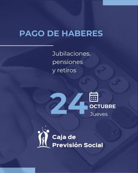 JUBILADOS COBRAN HABERES ESTE JUEVES 24. CONOCÉ CÓMO SON LOS AUMENTOS DE OCTUBRE