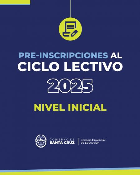 Pre-inscripciones al Ciclo Lectivo 2025: conocé el cronograma de toda la provincia