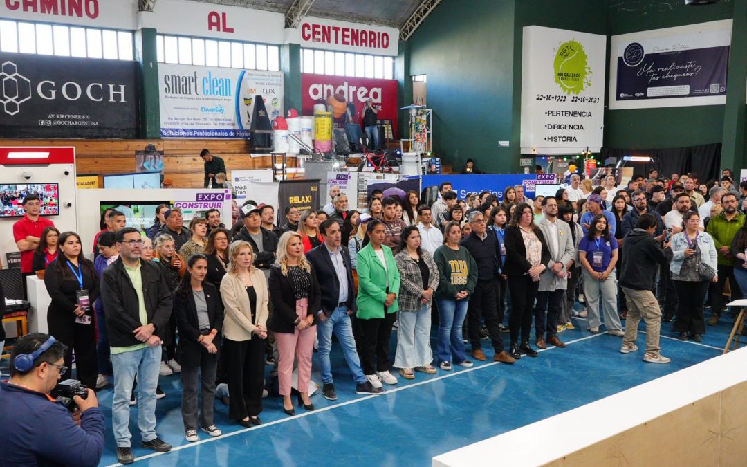 Río Gallegos vivió una exitosa apertura de la Expo Construir 2024