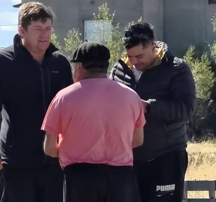 Pedro Luxen gestionó mejoras urbanas y labor social en el B° Parque Forestal de Río Gallegos